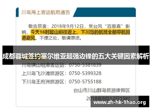 成都蓉城签约塞尔维亚超强边锋的五大关键因素解析
