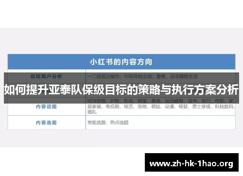 如何提升亚泰队保级目标的策略与执行方案分析