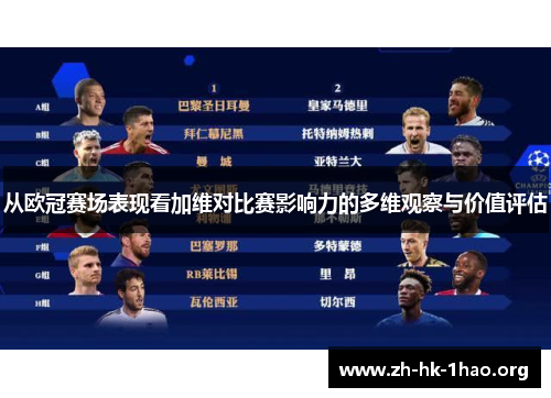 从欧冠赛场表现看加维对比赛影响力的多维观察与价值评估